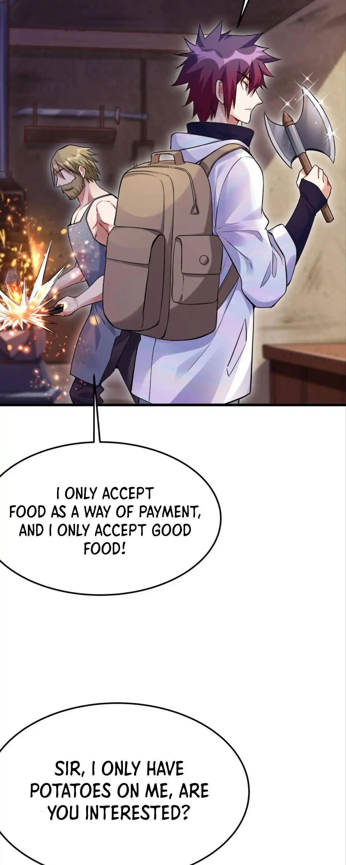 In a post – apocalyptic world, I'll become the richest man ever! Chapter 8 8